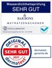 BARBONS Matratzenschoner 90x200 - Oeko-TEX Zertifiziert wasserdichte Matratzenauflage Baumwolle Inkontinenzunterlage waschbar Nässeschutz Matratzenbezug Atmungsaktiv 90x200 cm Bild 2
