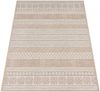 Paco Home In-& Outdoor Teppich Balkon Terrasse Küchenteppich Modernes Boho Ethno Muster, Grösse:200x280 cm, Farbe:Beige Bild 4