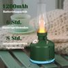 ZMH LED Tischlampe Weihnachtsgeschenk Nachttischlampe Akku Tischlampe Kabellos Vintage Luftbefeuchter Grün Duftlampe Geschenk Bild 5