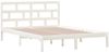 Massivholzbett Weiß 150x200 cm 5FT King Size [3101224] Bild 3