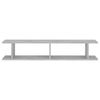 vidaXL Wandregale 2 Stk. Betongrau 105x18x20 cm Holzwerkstoff 807209 Bild 5