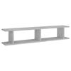 vidaXL Wandregale 2 Stk. Betongrau 105x18x20 cm Holzwerkstoff 807209 Bild 4