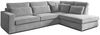 Beautysofa Ecksofa mit dekorativen Kissen PARMA, im modernes Design, klassische Polsterecke inklusive Wellenfedern Bild 3