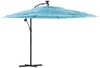 vidaXL Sonnenschirm mit Stahlmast Blau 269x269x235 cm 4005079 Bild 2