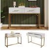 REDOM Schminktisch (mit 2 Schubladen 100x45x75cm) Bild 3