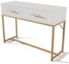 REDOM Schminktisch (mit 2 Schubladen 100x45x75cm) Bild 4