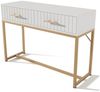 REDOM Schminktisch (mit 2 Schubladen 100x45x75cm) Bild 5
