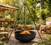CookKing Schwenkgrill Palermo 1, Set mit mit Feuerschale, Dreibein & Grillrost, Ø 70 cm Bild 2