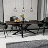CLP Tischbeine Finney aus Stahl,schwarz 140x70x72 cm Bild 3