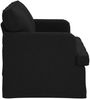 vidaXL Sofa Schwarz 144 x 80 x 85 cm Stoff 42024485 Bild 5