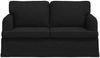 vidaXL Sofa Schwarz 144 x 80 x 85 cm Stoff 42024485 Bild 4