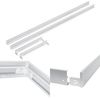 40w LED Panel Deckenleuchte Aufputzpanel Aufbaupanel Aufputz inkl. Alu Aufbaurahmen in weiß Eckig|1200x300x44 mm|Kaltweiß|4800 Lumen Bild 5