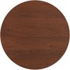 Bistrotisch KOLLIN Ø70cm Rund Dunkelbraun Holz | Cafétisch Bartisch Gartentisch Outdoor-Esstisch Bild 5