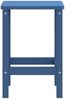vidaXL Adirondack-Gartentisch Meeresblau 38x38x46 cm HDPE 318644 Bild 4