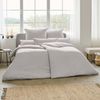 Estella Bettwäsche Takoma 6873 820 Silber Mako Interlock Jersey 155 x 220 + 80 x 80 cm Bild 2