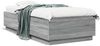 vidaXL Bettgestell Grau Sonoma 90x200 cm Holzwerkstoff 3209728 Bild 2