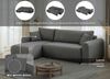 OTTO home Ecksofa JONAA L-Form, 241cm - OTTO. Verlässliche Qualität, Schlaffunktion(133/200), Bettkasten, Cord, Struktur, Unser Tiefpreis Bild 4