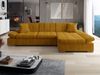 'Malwi' Ecksofa Cord, Braun, 76 x 161 x 278 cm, Rechts Bild 3