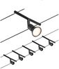 Paulmann No. 94446 Seilsystem Salt 5 Spots Schwarz ohne Leuchtmittel DC 60VA Bild 1