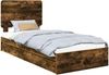 vidaXL Aufbewahrungsbett Geräucherte Eiche 90 x 190 cm Holzwerkstoff 3412732 Bild 2