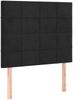 vidaXL Boxspringbett mit Matratze Schwarz 100x200 cm Samt 3137829 Bild 5