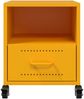 vidaXL Nachttische 2 Stk. Senfgelb 36x39x43,5 cm Stahl 846711 Bild 5