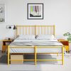 vidaXL Nachttische 2 Stk. Senfgelb 36x39x43,5 cm Stahl 846711 Bild 3