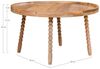 tinkaro Couchtisch Jammu Mangoholz Natur (Einzelartikel, 1-St) Bild 3