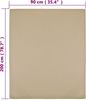 vidaXL Spannbettlaken 2 Stk. Jersey Taupe 90x200 cm Baumwolle 136221 Bild 4