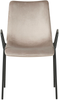 Esszimmerstuhl Samtstoff taupe 2er Set JEFFERSON Bild 5