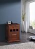 Nachttisch Akazie 46x40x65 nougat lackiert OXFORD #269 Bild 4