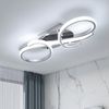 Riserva LED Deckenleuchte Kreative Aluminiumlampe, 36W Deckenlampe, warmes Licht 3000K, LED wechselbar, Augenschutzdesign, energiesparend, für Cafés, Konzertsäle, Garderoben Bild 4