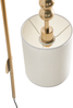 Wandlampe LOKY Messing Metall Bild 4