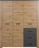 Kleiderschrank Franka / Follow, Holzwerkstoff, Holzfarben, 171 x 214 x 60 cm Bild 2