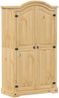 vidaXL Kleiderschrank Corona 102x52x186 cm Massivholz Kiefer 4012154 Bild 2