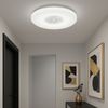 LED Deckenleuchte, weiß, dimmbar, App Steuerung, D 34 cm Bild 2