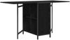 vidaXL Esstisch 144 x 60 x 75 cm Holzwerkstoff Schwarze Eiche 8006065 Bild 2