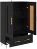 vidaXL Highboard Schwarz Eichen-Optik 69,5 x 31 x 115 cm Holzwerkstoff 882561 Bild 5