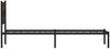 vidaXL Bettgestell ohne Matratze mit Kopfteil Braun Eiche 100x200 cm 4017146 Bild 5