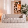 Bronx71 3-Sitzer Sofa Luca Chenille sand Bild 3