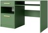 Schreibtisch Bado II, Flaschengrün / Flaschengrün + Gold, 125x58 cm Bild 2
