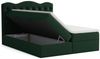 Boxspringbett Schlafzimmerbett LODOS 200x200cm Kunstleder Soft Rot Bild 2