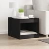 vidaXL Katzenklo Schwarz 47x59x42 cm Holzwerkstoff 857761 Bild 3