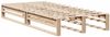 vidaXL Massivholzbett ohne Matratze 90x190 cm Kiefernholz 850821 Bild 5