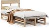 vidaXL Massivholzbett ohne Matratze 90x190 cm Kiefernholz 850821 Bild 2
