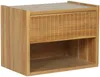Vente-unique - REVUKA Bedside table Holz, Platte Beige - B 30 cm x H 35 cm x L 47 cm Bild 2