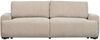 Schlafsofa Night & Day, weicher Melange-Stoff, modern, Natur, 3-Sitzer mit Bettkasten Bild 2