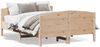 vidaXL Massivholzbett ohne Matratze 150x200 cm Kiefernholz 3216170 Bild 2