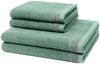 Ross Smart 4 tlg. Frottier-Set - 2 X Handtuch (50 X 100cm), 2 X Duschtuch (70 X 140cm) - 520 g/m2 - Schilf Bild 1
