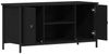 vidaXL TV-Schränk Schwarz Eichen-Optik 100 x 40 x 50 cm Holzwerkstoff 862141 Bild 5